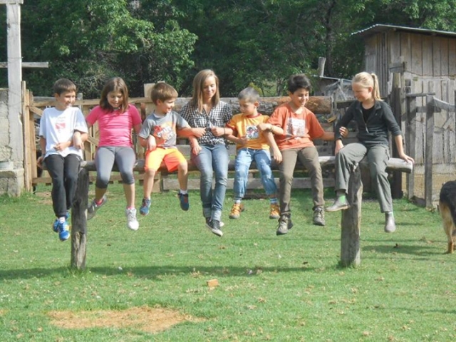 actividades infantiles en el rancho